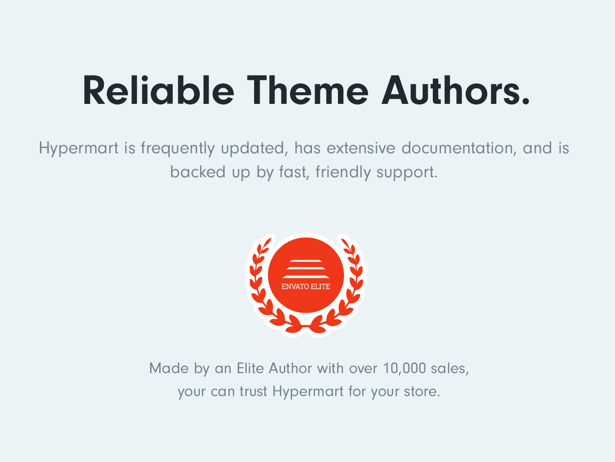 Reliable Elite Theme Authors